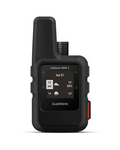 Garmin inReach Mini 2 Comunicatore Satellitare GPS/Iridium, Nero