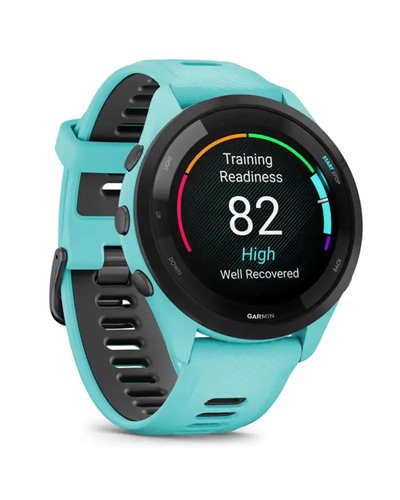 Garmin Forerunner 265 Case 46mm GPS Smartwatch Wrist-Based HR, Aqua