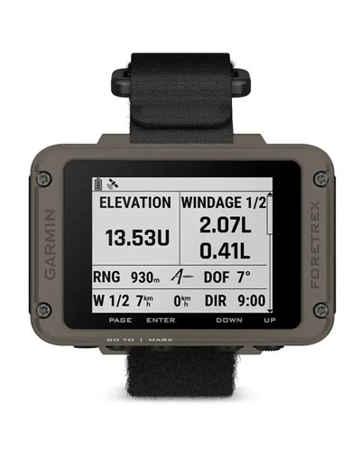 Garmin Foretrex 901 Ballistic Edition GPS Navigatore da Polso Smart Notification