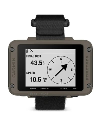 Garmin Foretrex 901 Ballistic Edition Wrist-Mounted GPS Navigator with Smart Notifications