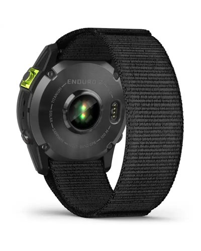 Garmin Enduro 2 Wrist-Based HR GPS Multisport Watch, Carbon Grey DLC Titanium/Black