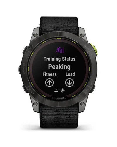 Garmin Enduro 2 Wrist-Based HR GPS Multisport Watch, Carbon Grey DLC Titanium/Black