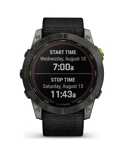 Garmin Enduro 2 Wrist-Based HR GPS Multisport Watch, Carbon Grey DLC Titanium/Black