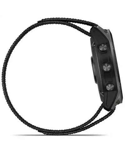 Garmin Enduro 2 Wrist-Based HR GPS Multisport Watch, Carbon Grey DLC Titanium/Black