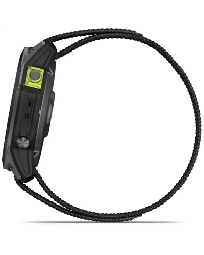 Garmin Enduro 2 Wrist-Based HR GPS Multisport Watch, Carbon Grey DLC Titanium/Black
