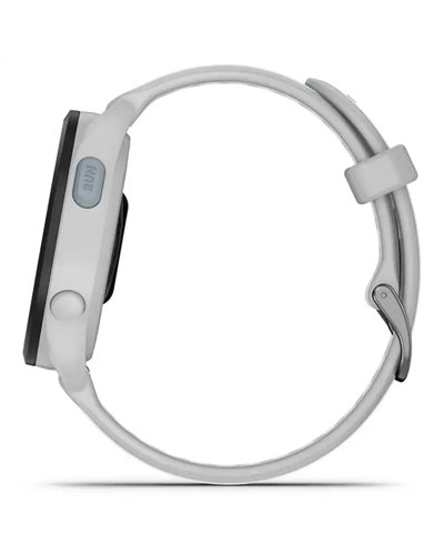 Garmin Forerunner 165 GPS Smartwatch Wrist-Based HR, Mist Grey/Whitestone