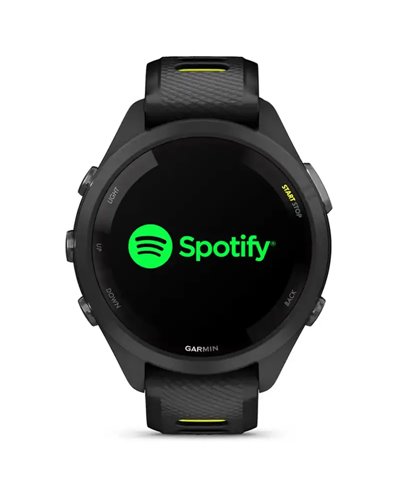 Garmin Forerunner 265S Cassa 42mm GPS Smartwatch Cardio Integrato, Nero/Giallo