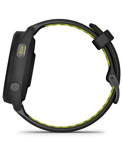 Garmin Forerunner 265S Case 42mm GPS Smartwatch Wrist-Based HR, Black/Yellow