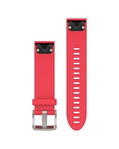 Garmin QuickFit 20 Cinturino in Silicone S/M per Fenix 5S/Fenix 5S Plus/D2 Delta S, Rosa Azalea