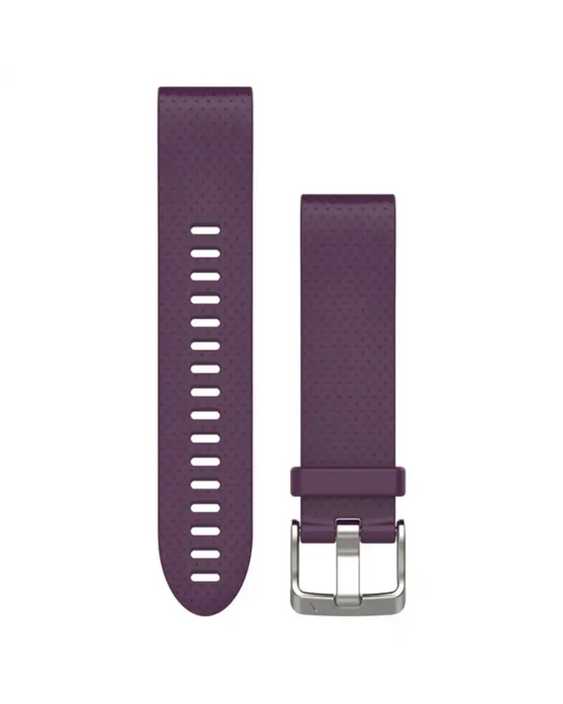 Garmin QuickFit 20 Cinturino in Silicone S/M per Fenix 5S/Fenix 5S Plus/D2 Delta S, Viola Ametista