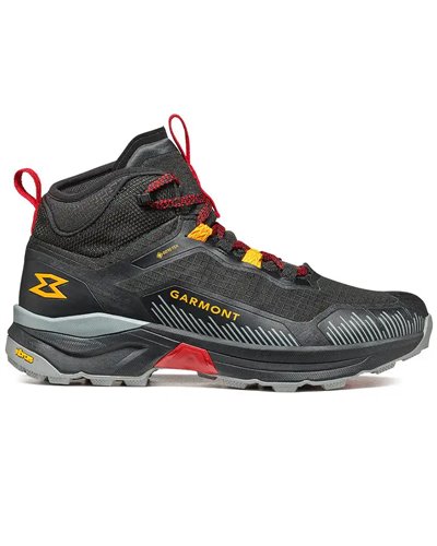 Garmont 9.81 Engage Mid GTX Gore-Tex Men's Boots, Black/Garmont Orange