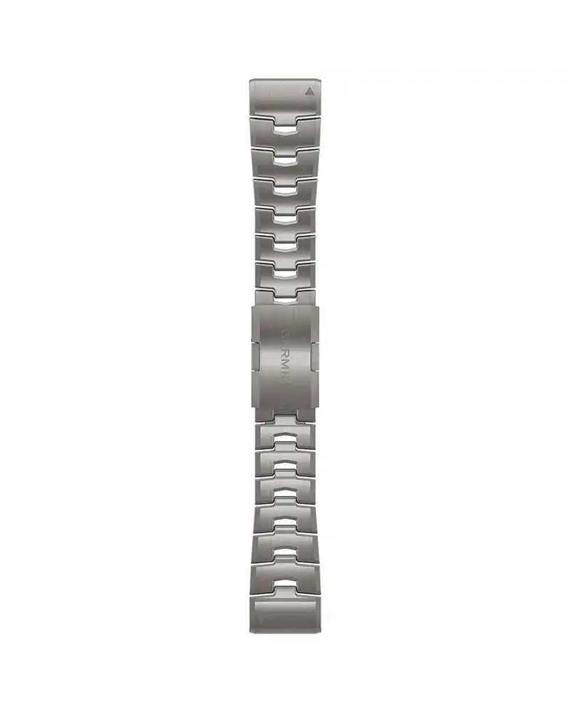 Garmin Quickfit 26 Cinturino in Titanio per Fenix 6X/Epix/Quatix/Instinct/Tactix