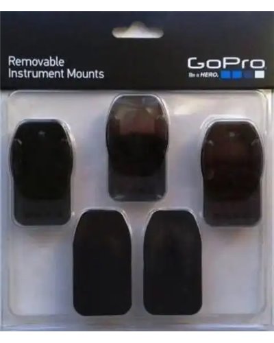 Gopro Removable Instrument Mounts - Basi Adesive Per Strumenti Musicali  New