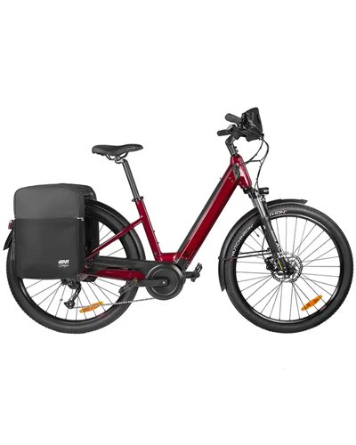 Givi Boulevard 17 Urban Line Borse Bici Posteriori Portapacchi 17+17 Litri, Nero