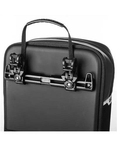 Givi Boulevard 17 Urban Line Borse Bici Posteriori Portapacchi 17+17 Litri, Nero
