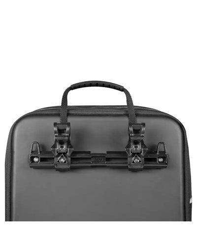 Givi Boulevard 17 Urban Line Borse Bici Posteriori Portapacchi 17+17 Litri, Nero
