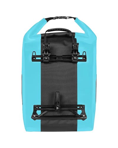 Givi Junter 20 Experience Line Borse Bici Posteriori Portapacchi 20+20 Litri Impermeabili, Azzurro