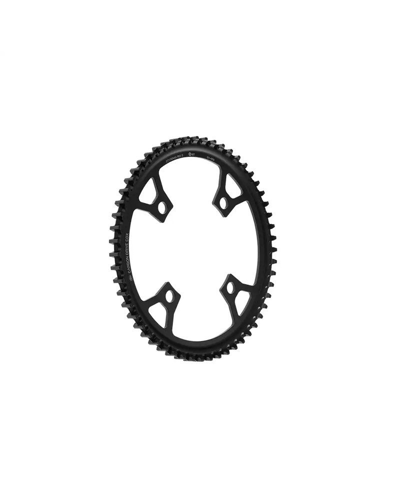 Gates Carbon Drive Pignone Anteriore per Cinghia CDX - 55D, 4 Fori, Girobulloni 104