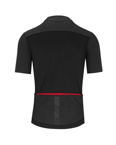 Assos Equipe RS Aero Men's Short Sleeve Cycling Jersey Full Zip, Prof Black