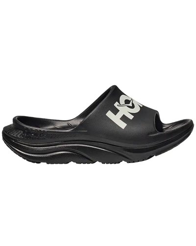 Hoka One One U Ora Athletic Slide Unisex, Black/White