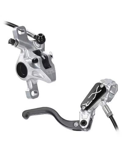 Hope XCR Pro X2 Kit Freno a Disco Posteriore per Cross Country, Argento