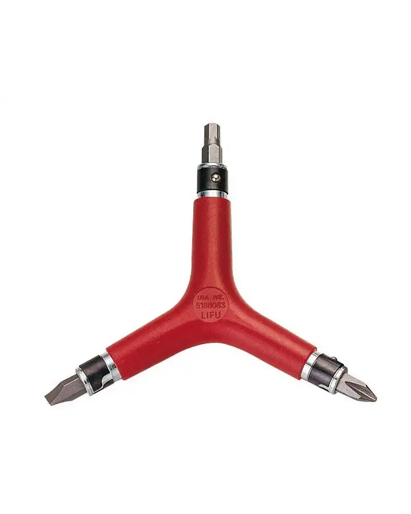 Icetoolz 6-In-1 Wrench: Hex Keys (3X4+5X6mm) And +/- Screwdrivers