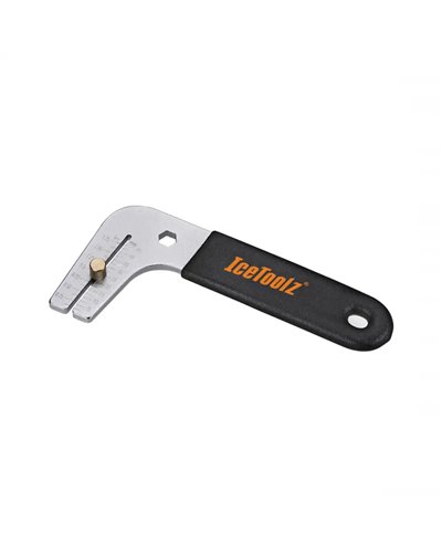 Icetoolz Attrezzo Raddrizza Dischi Freno, Manico Ricoperto in Pvc