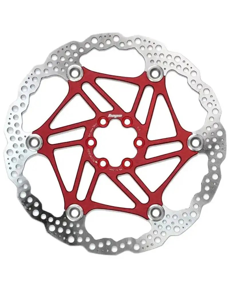 Hope Floating Disc 203 mm 6 Bolt, Red