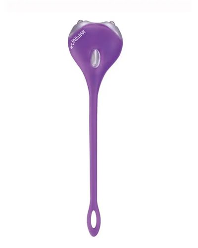 Infini Luce Anteriore Amuse, Due Leds a Luce Bianca, Corpo in Silicone Viola
