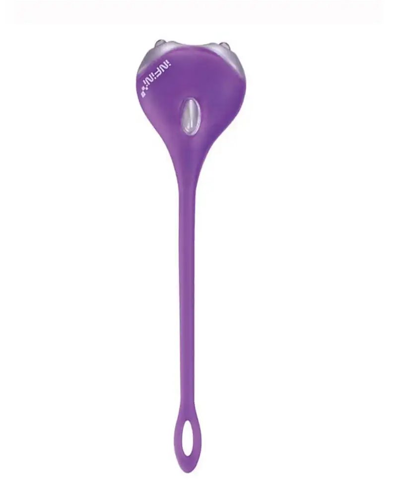 Infini Amuse Front Light With Two White Leds. Silicon Body In Purple Color