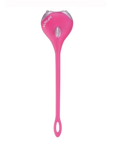Infini Luce Anteriore Amuse, Due Leds a Luce Bianca, Corpo in Silicone Rosa