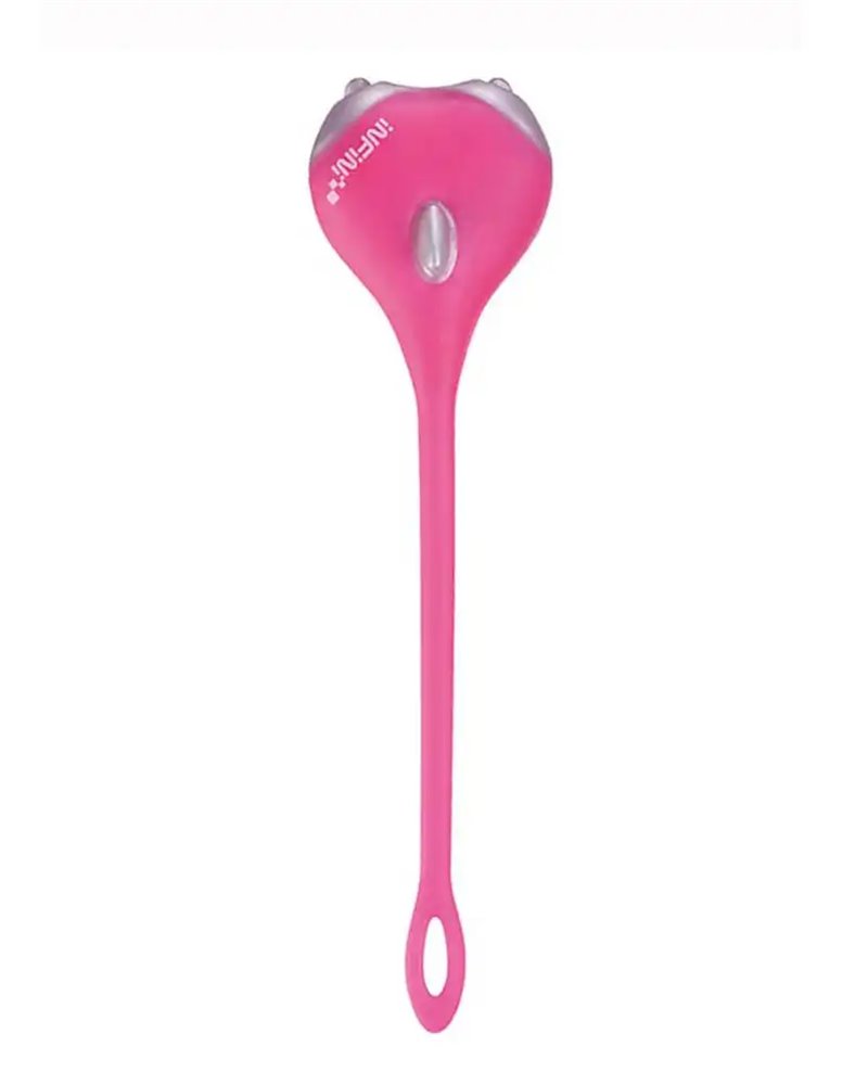 Infini Amuse Front Light With Two White Leds. Silicon Body In Pink Color
