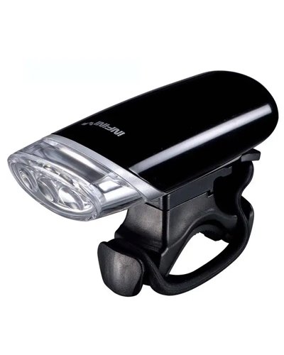 Infini Luce Anteriore Luxo, 3 Led a Luce Bianca, Nero