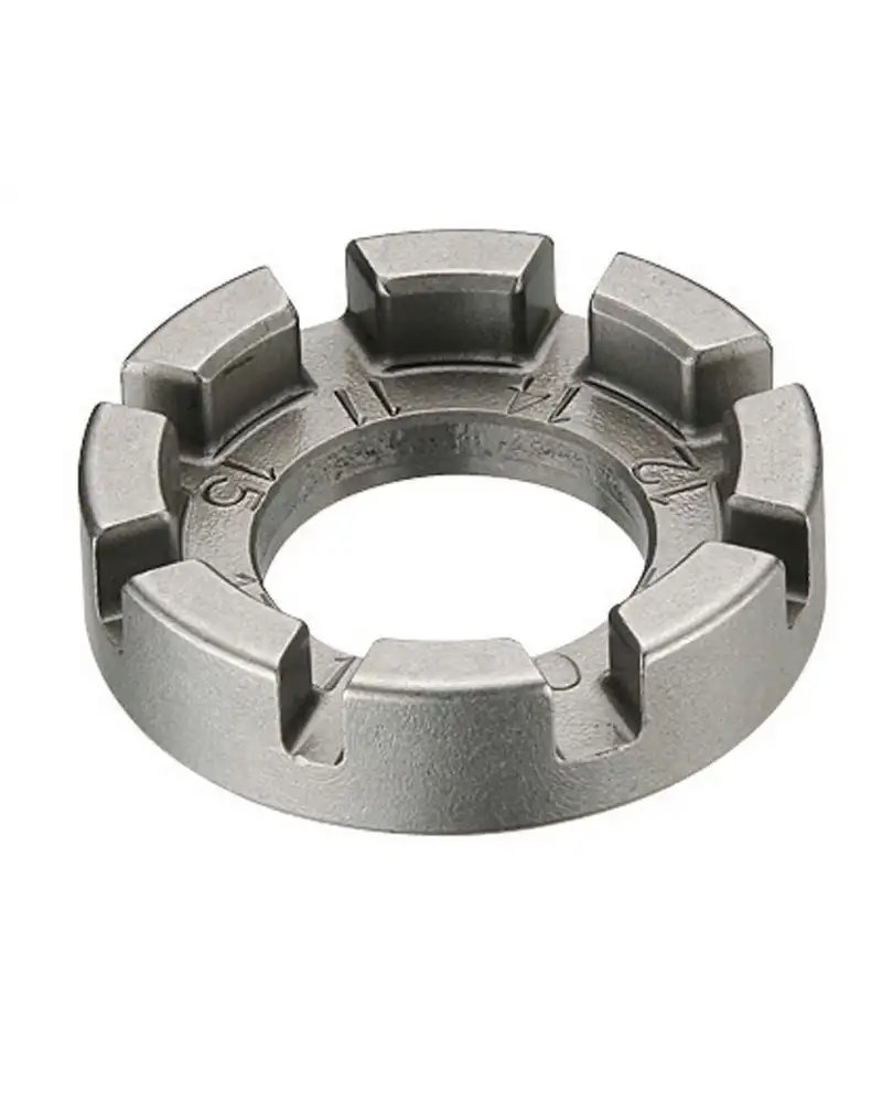 Icetoolz 8 Grooves Professional Spoke Wrench, Cr-Mo Steel