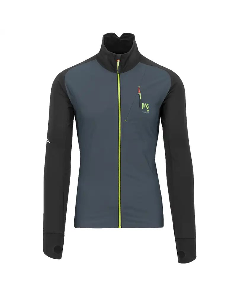 Karpos Lavaredo Men's Fleece, Dark Slate/Black