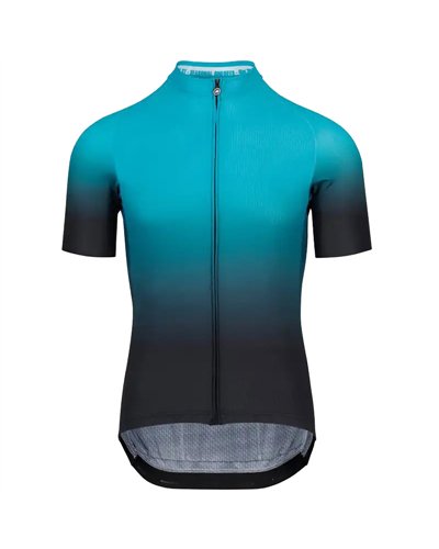 Assos Mille GT Summer C2 Shifter Men's Short Sleeve Full Zip Cycling Jersey, Hydro Blue