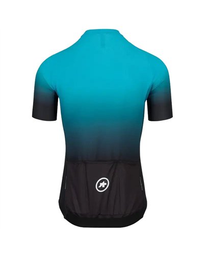 Assos Mille GT Summer C2 Shifter Maglia Maniche Corte Uomo Full Zip, Hydro Blue