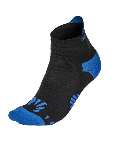 Karpos Lavaredo Men's Trail Running Socks, Black/Indigo Bunting