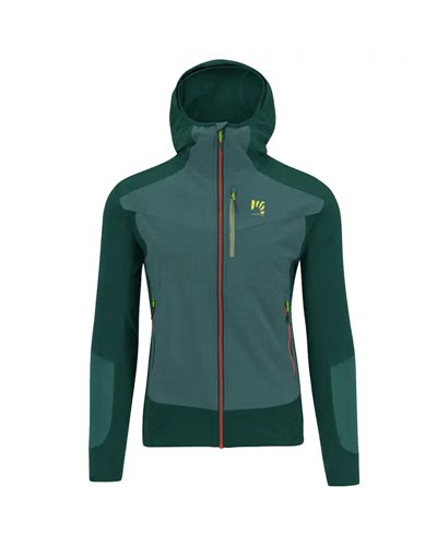 Karpos Lede Men's Hybrid Jacket, Balsam/Dark Sea