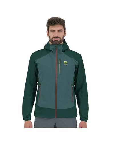 Karpos Lede Men's Hybrid Jacket, Balsam/Dark Sea