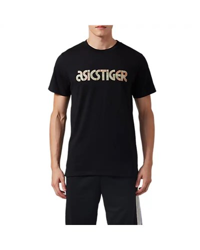 Asics Tiger Wave SS Tee Men's Short Sleeve Tee, Performance Black