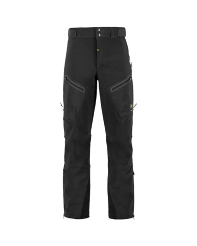 Karpos Marmolada Pantaloni Scialpinismo Uomo, Nero/Grigio Scuro