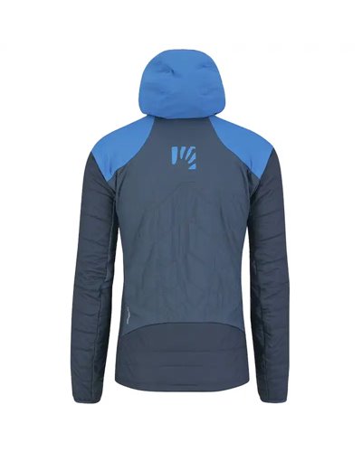 Karpos Lyskamm Evo Men's Ski Mountaineering Softshell Jacket, Midnight/Diva Blue