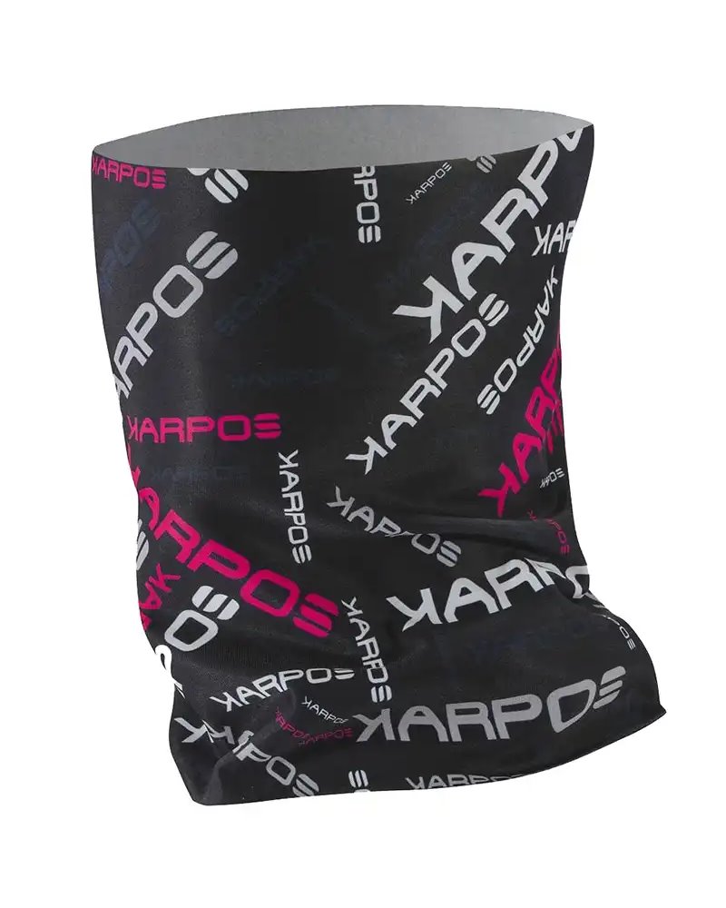 Karpos Pelmo Scaldacollo, Nero/Cabaret/Bianco