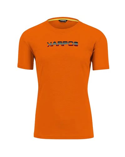Karpos Loma T-Shirt Uomo, Scarlet Ibis/Larkspur/Outer Space