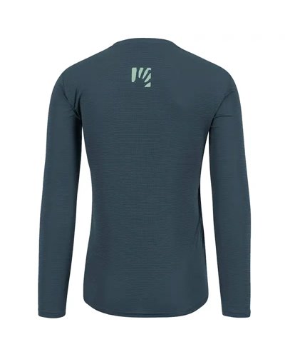 Karpos Loma Men's Long Sleeve Jersey, Stargazer/Primerose