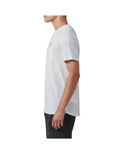 Asics Tiger DT PKT SS Tee Maglia Maniche Corte Uomo, Real White