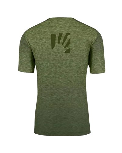 Karpos Prato Piazza Men's T-Shirt, Rifle Green/Cedar Green