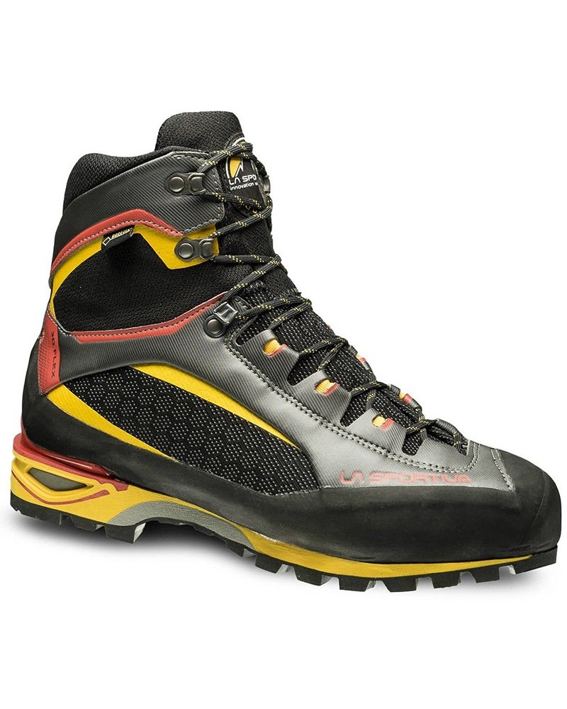 La Sportiva Trango Tower GTX Gore-Tex Men's Mountaineering Boots, Black/Yellow