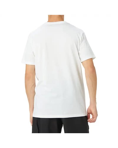 Asics Tiger Silver Logo Tee Maglia Maniche Corte Uomo, Real White